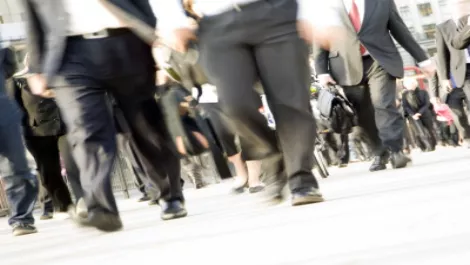 People walking low res