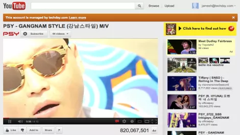 Gangnam Style smashes Bieber's YouTube record