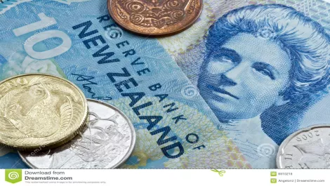 Ten new zealand dollar coins 8910219