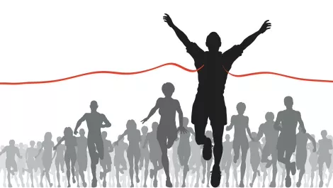 Winning race