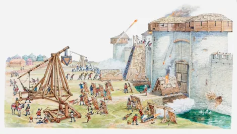 Battle drawing