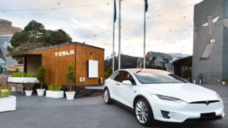 Hit the road with your Model X and a 'tiny house': Tesla unveils pod-home in Australia