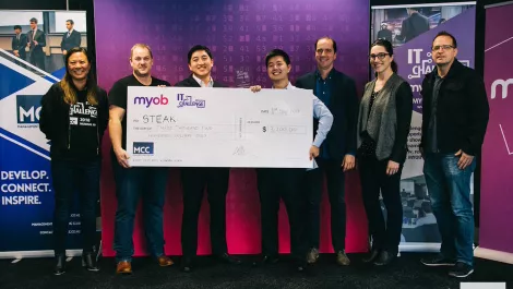 Uni students' cashflow solution scoops MYOB IT Challenge award