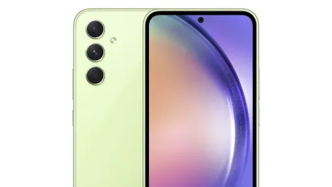 001 galaxy a54 5g amazing lime front1