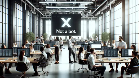 X not a bot