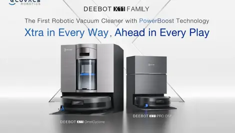 Ecovacs unveils DEEBOT X11 OmniCyclone with AI & fast charge
