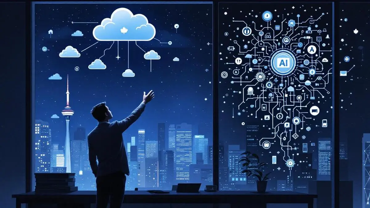 Canadian cio night office balancing secure cloud vs shadow ai