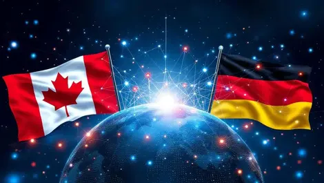 Canada germany digital bridge ai quantum tech alliance globe