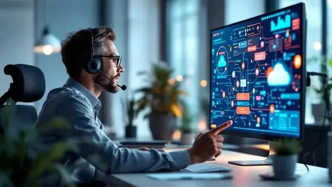 It manager ai voice agent monitoring automated cloud workflows