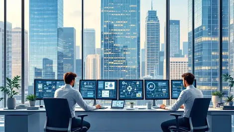 Toronto canadian it office ai collaboration glass towers enterprise