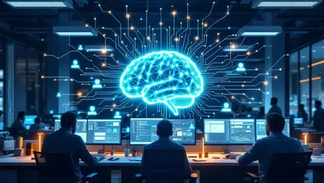It support office ai automation neural network monitors collab