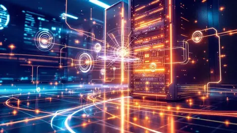 5g cell tower small antennas to gpu server low latency network